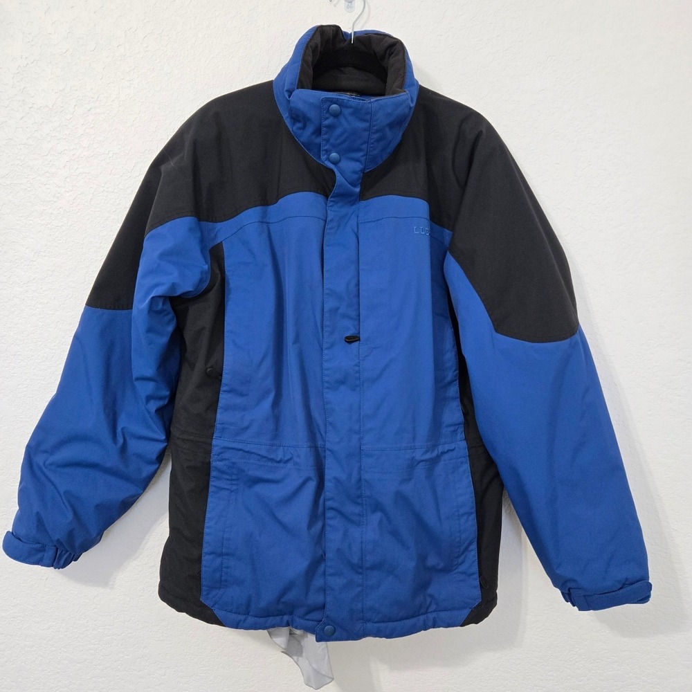LL Bean Womens M Rugged Ridge Winter Jacket Coat Outdoor Full Zip